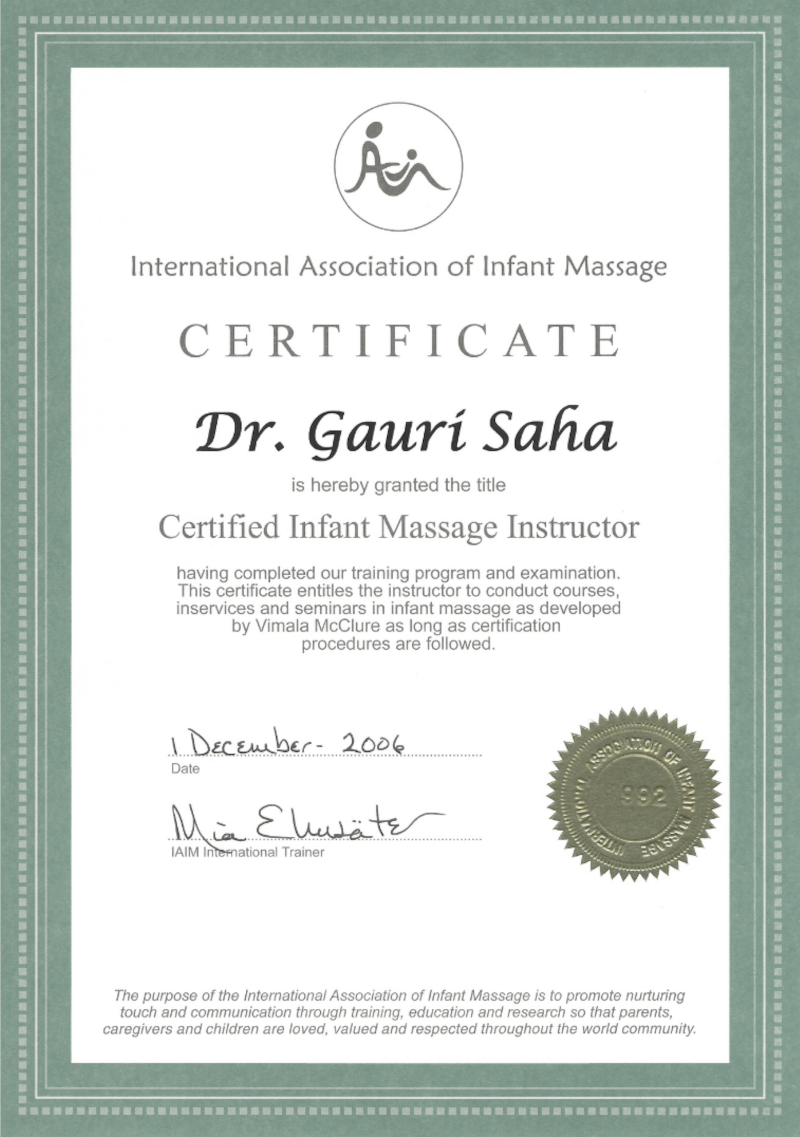 IAIM Certificate